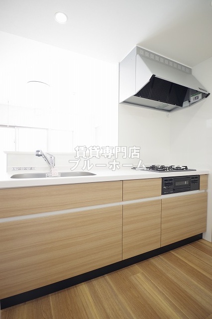 キッチン　グリル付きのカウンターキッチン！