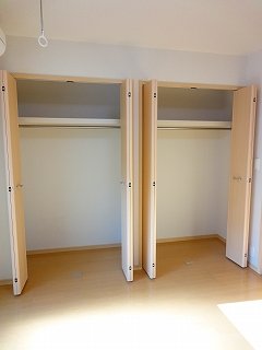 収納　十分な収納スペースがあります