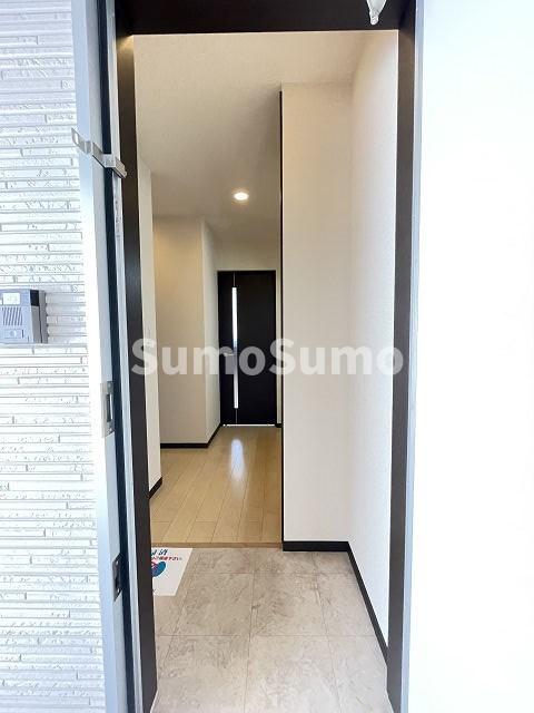 玄関　ゆったりとした玄関です