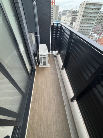 バルコニー　お洗濯にも便利なバルコニー付き