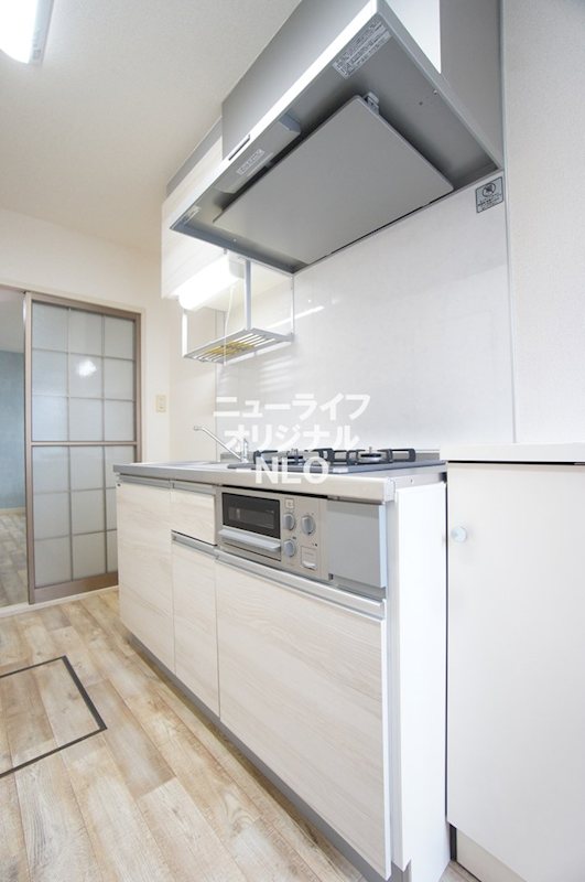 キッチン　２口コンロ設置予定のキッチン☆