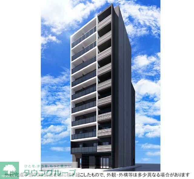 建物外観　外観パース