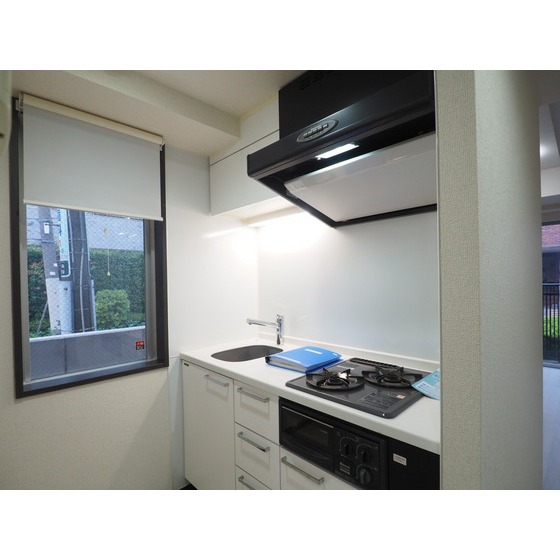 キッチン　システムガス２口キッチン