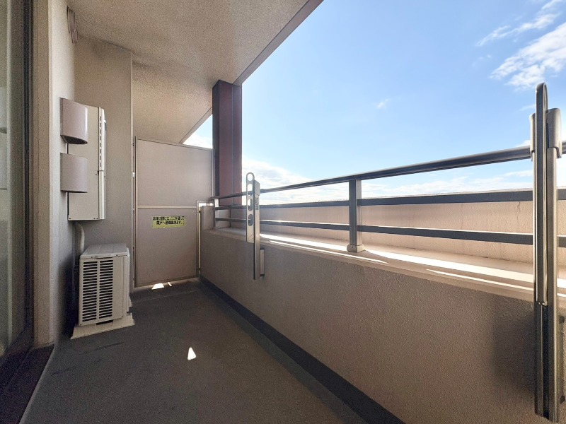 バルコニー　南東向きバルコニー♪