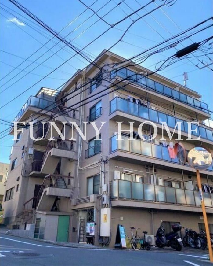 建物外観　東横線祐天寺駅から徒歩10分の賃貸マンション♪