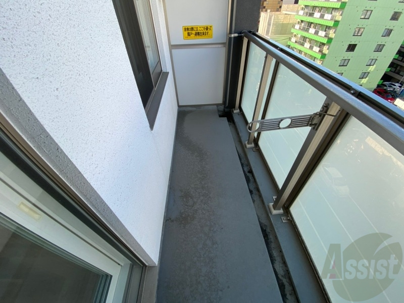 バルコニー　バルコニーです。周辺を一望できますよ～。