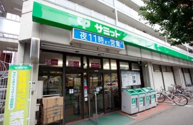 スーパー　サミットストア深沢不動前店（スーパー）まで874m