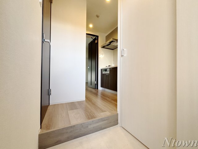 玄関　明るい玄関です