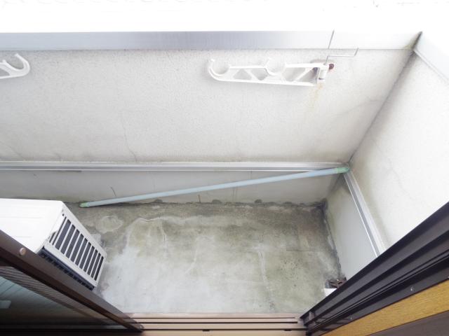 バルコニー　落ち着いた時間を過ごせるバルコニーです