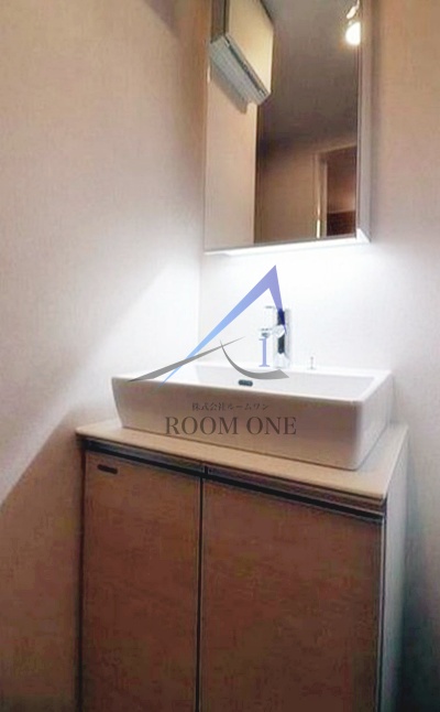 洗面設備　洗面台です。