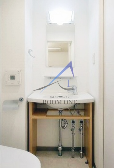 洗面設備　洗面台です。