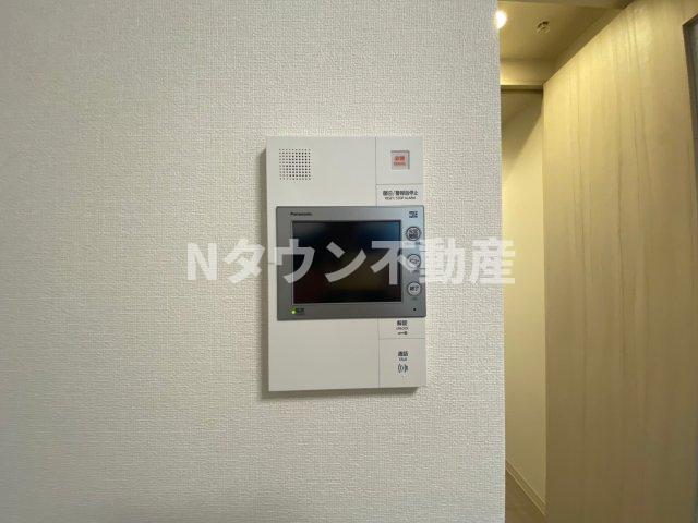 セキュリティ　モニター付きインターフォンです