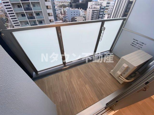 バルコニー　広々としたバルコニーです