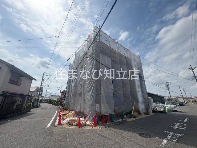 エントランス　建築中