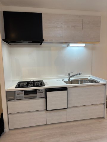 キッチン　食洗機、浄水器、スライドドア付き