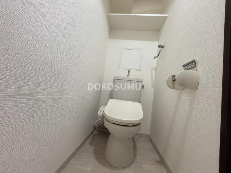 トイレ　毎日使う場所だからこそ、心地よさと清潔感にこだわりました。