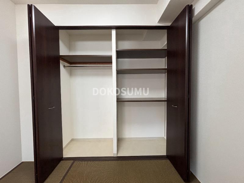 収納　収納力こそ、お部屋選びの隠れた主役。