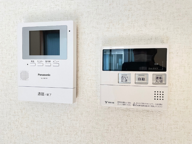 セキュリティ　モニターフォン付きです