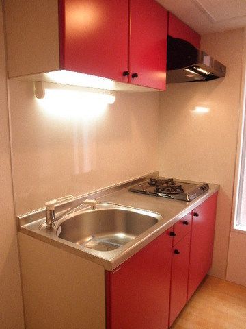 キッチン　★２口ガスコンロでお料理も充実★