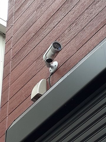 セキュリティ　防犯カメラ付きで安心です☆