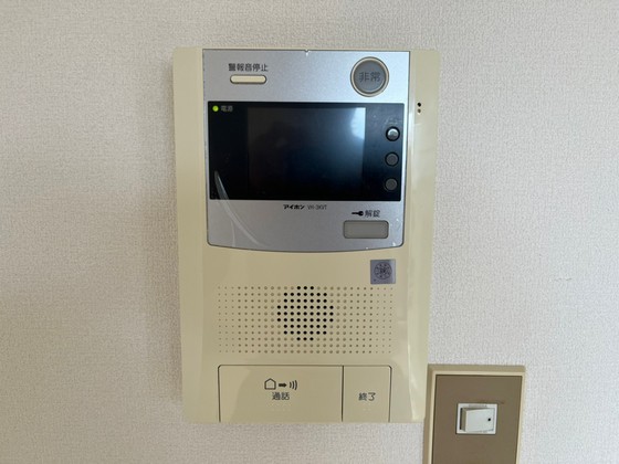 セキュリティ　※別部屋の写真です