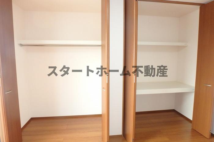 収納　ちょっとした収納スペースも充実しています