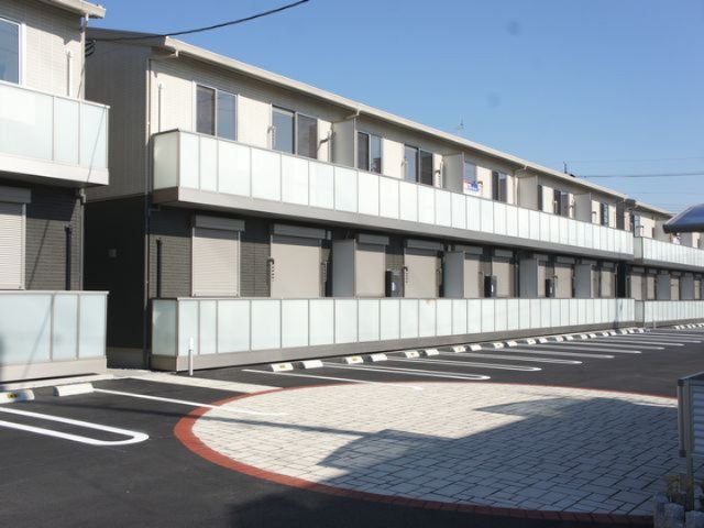 建物外観　安心して住める積水ハウスシャーメゾンの賃貸住宅です♪