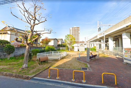 公園　西住之江 中公園（公園）まで447m