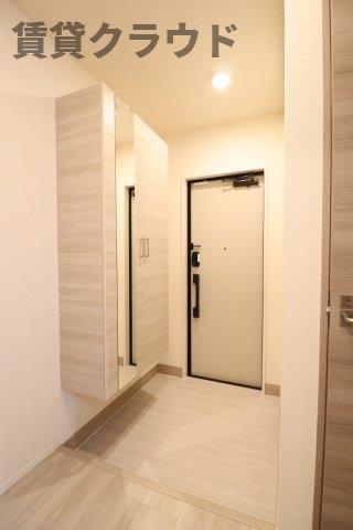 玄関　シンプルで使いやすい玄関です