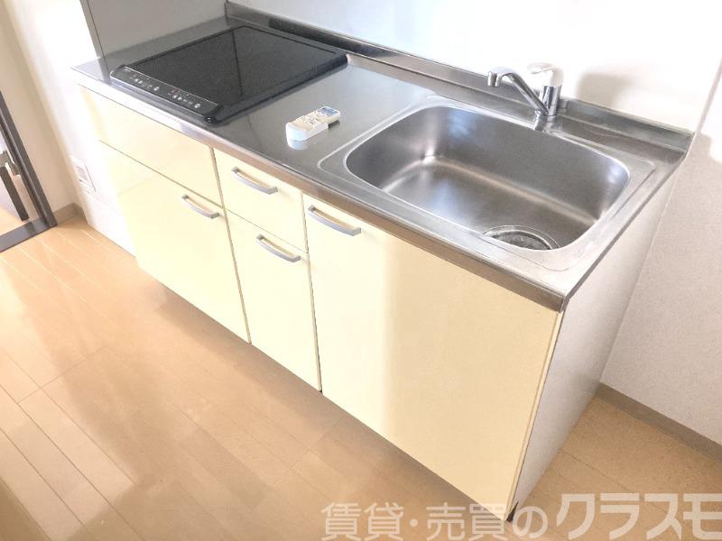 キッチン　２口ＩＨシステムキッチン♪