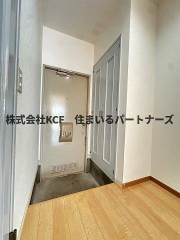玄関　明るい玄関です