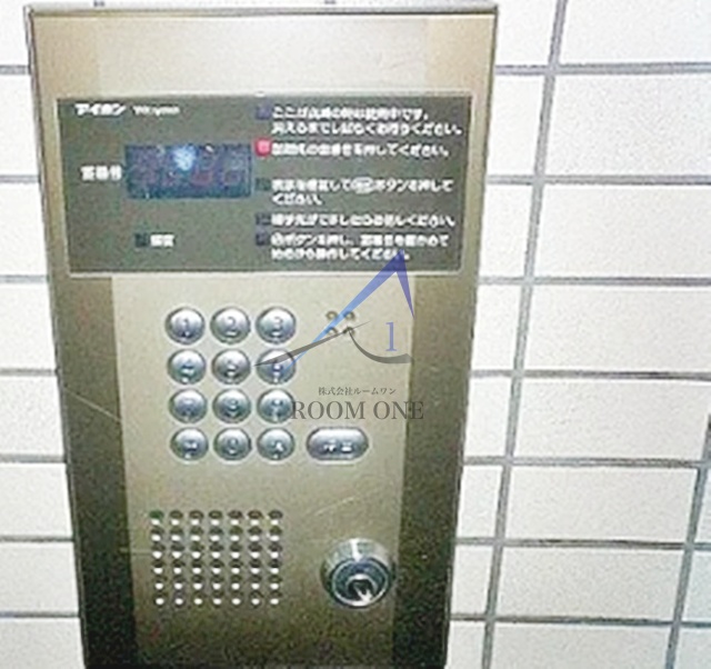 セキュリティ　オートロックです。
