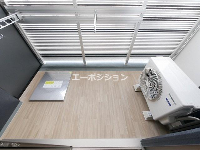 バルコニー　プレサンス大国町アドロッソ