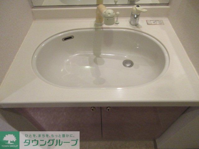 洗面設備　室内洗濯機置場