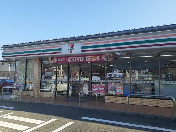 コンビニ　セブンイレブン岡山西大寺松崎店（コンビニ）まで450m