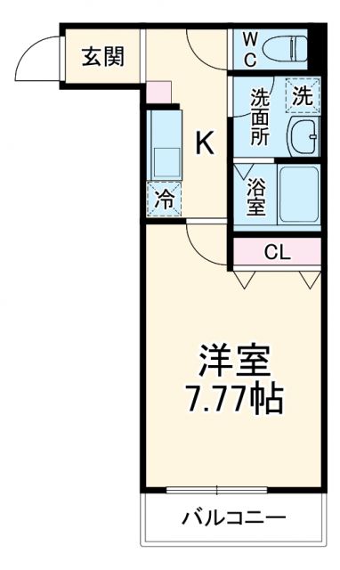 GRADUS北初富の間取り写真