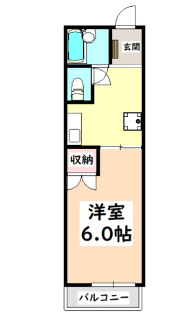 ビラージュIIIの間取り写真