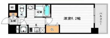 ジュネーゼグラン京町堀の間取り写真