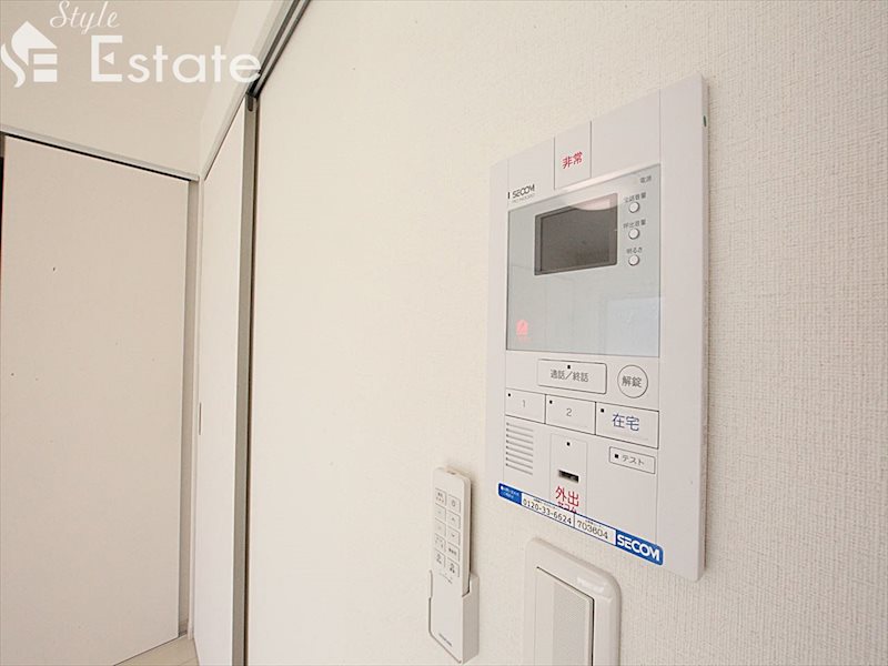 セキュリティ　モニター付きインターホン
