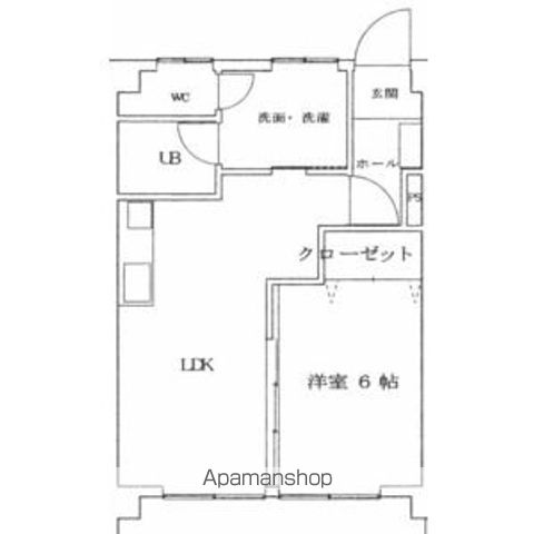 西荘ビルの間取り写真