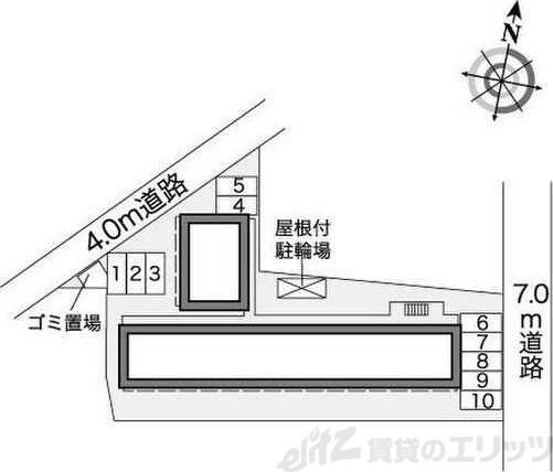 レオパレス江口橋の外観写真