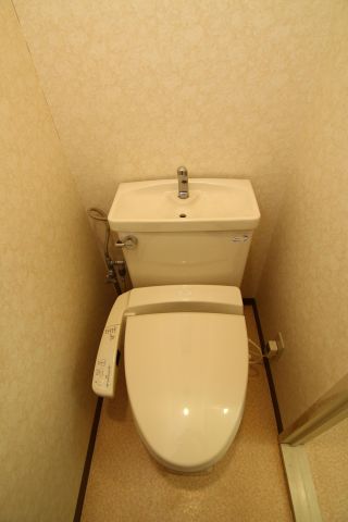 東急東横線 日吉駅 徒歩5分 4階建 築34年のトイレ写真