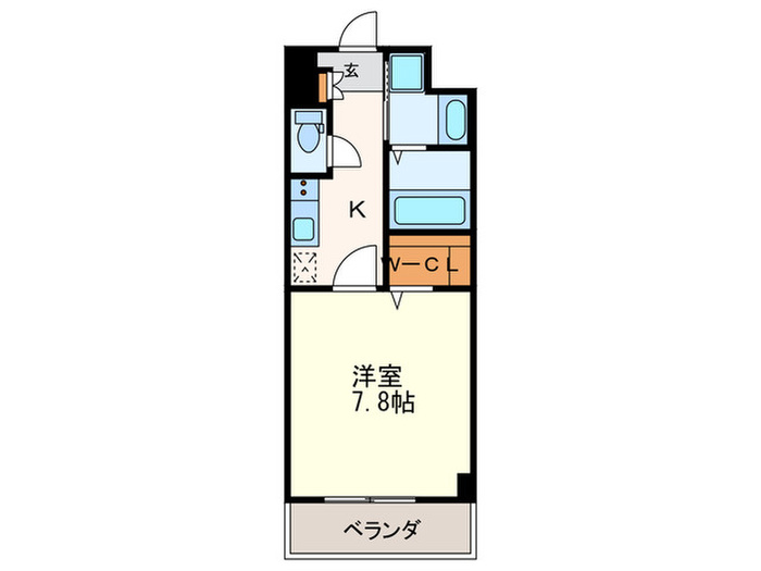 LIBRA井尻の間取り写真
