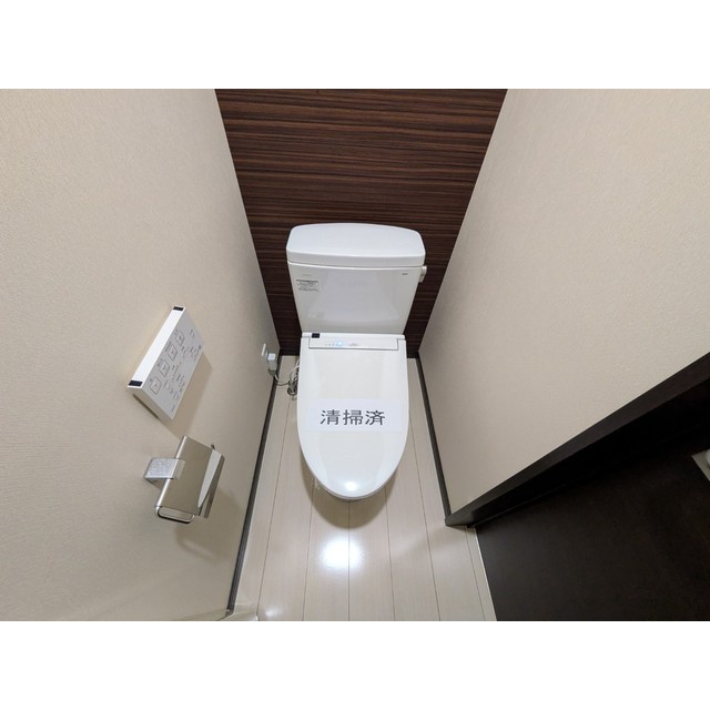 上毛電鉄 粕川駅 徒歩7分 2階建 築14年のトイレ写真