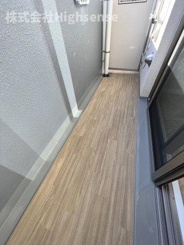 バルコニー　落ち着いた時間を過ごせるバルコニーです