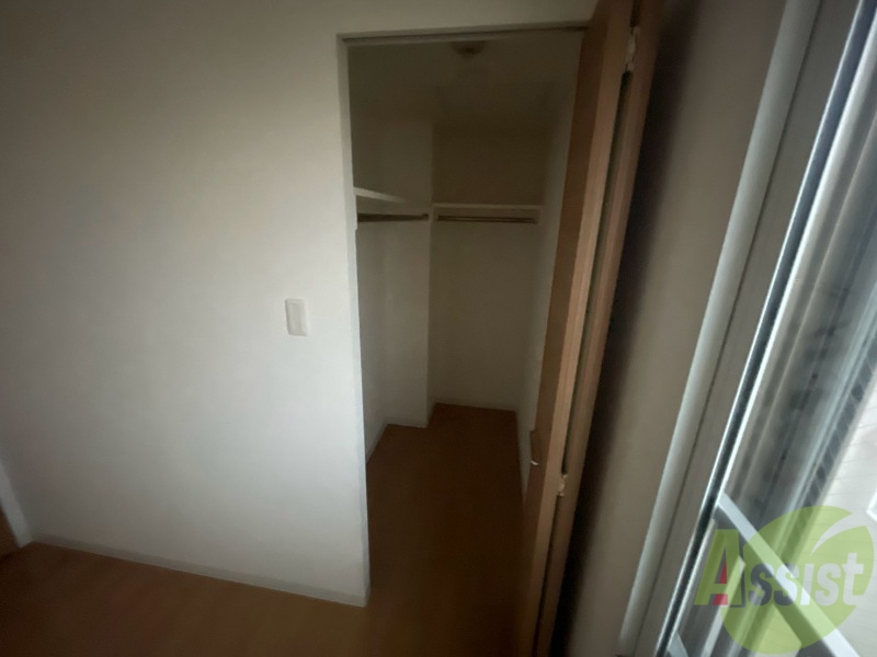 収納　収納もバッチリあるのでお部屋が片付きますよ！