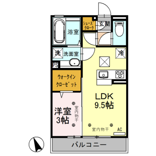 アルカサルの間取り