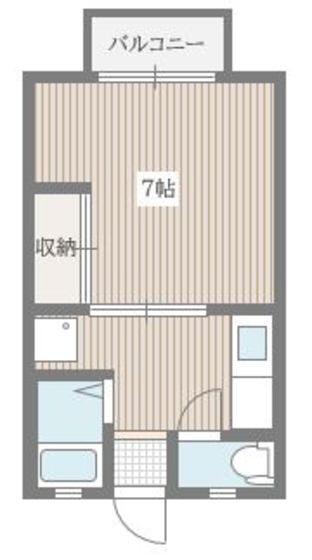 ビバリーハウス平川ＡＢの間取り