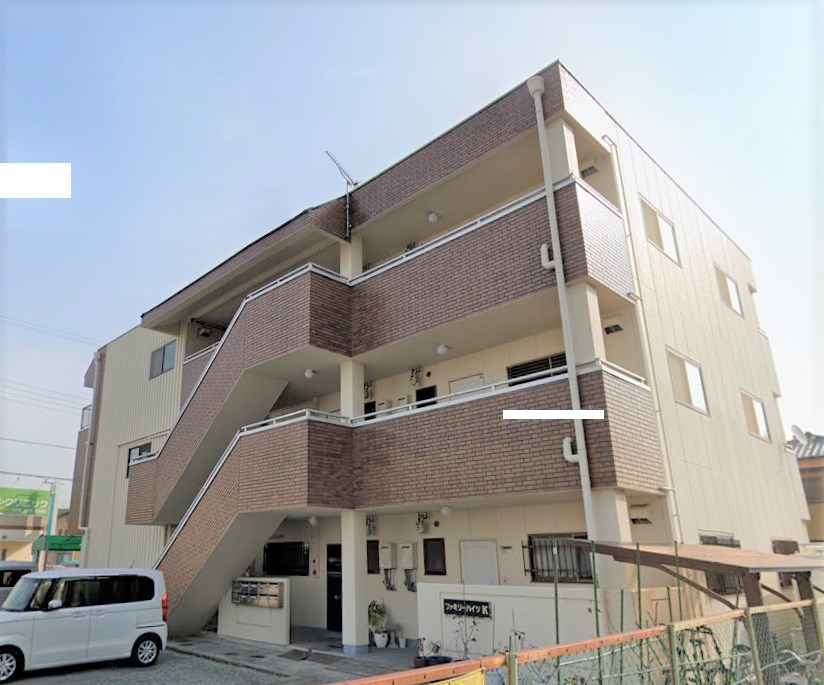 加古川市米田町平津のマンションの建物外観