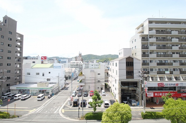 【広島市西区南観音町のマンションの眺望】